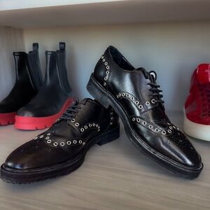 Giuseppe Zanotti men's black lace up